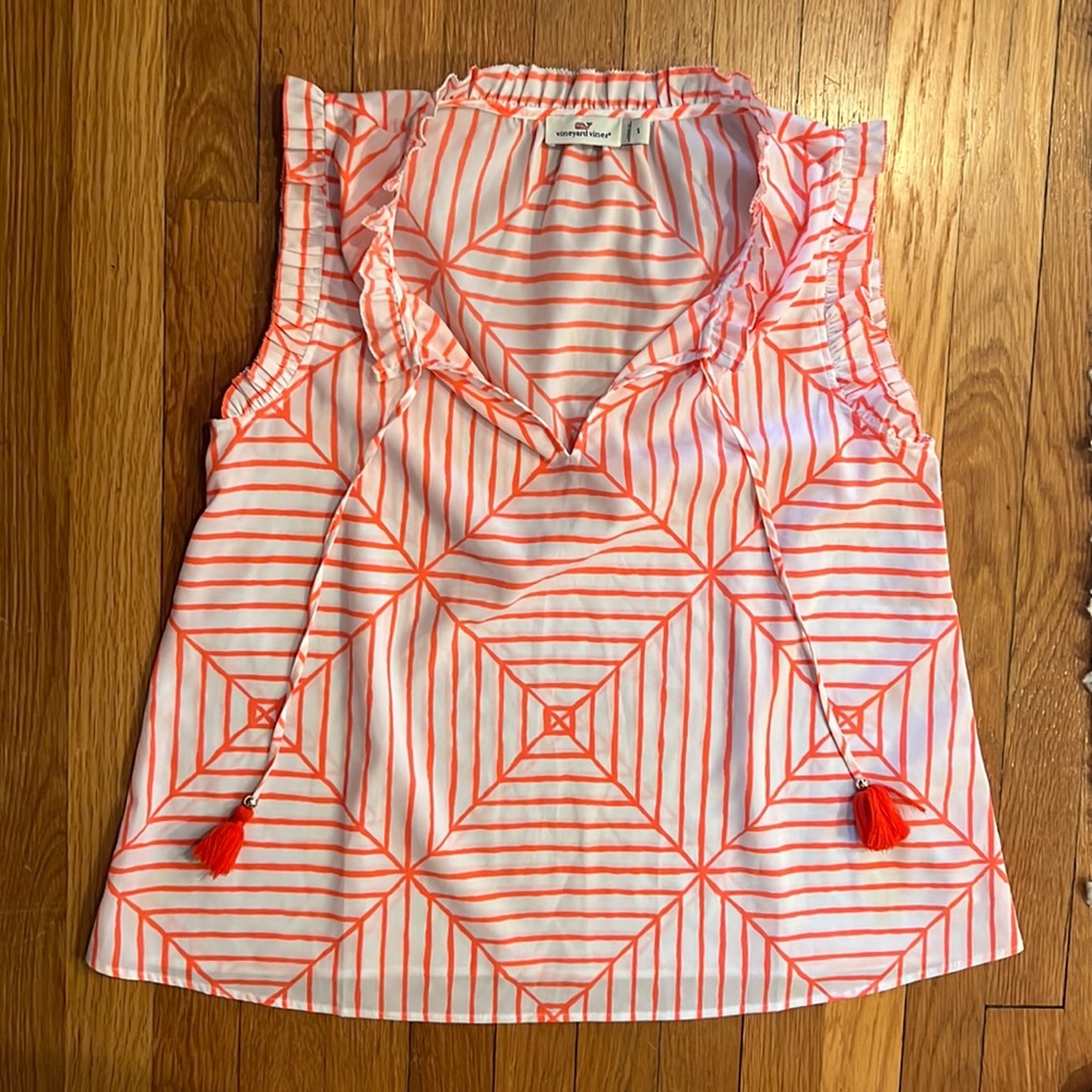 Vineyard Vines Size Small Blouse/tank